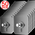 50 No-Drill Wall Nails – Ultra-Strong Adhesive