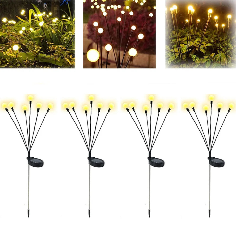 Solar Fairy Firefly Lamp