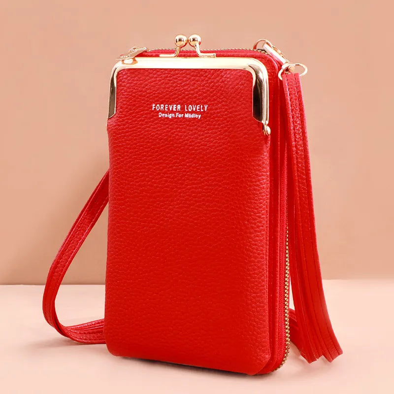 PU Leather Mini Handbag Wallet