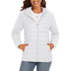 Doudoune Chaude Femme Imperméable – Randonnée Hiver
