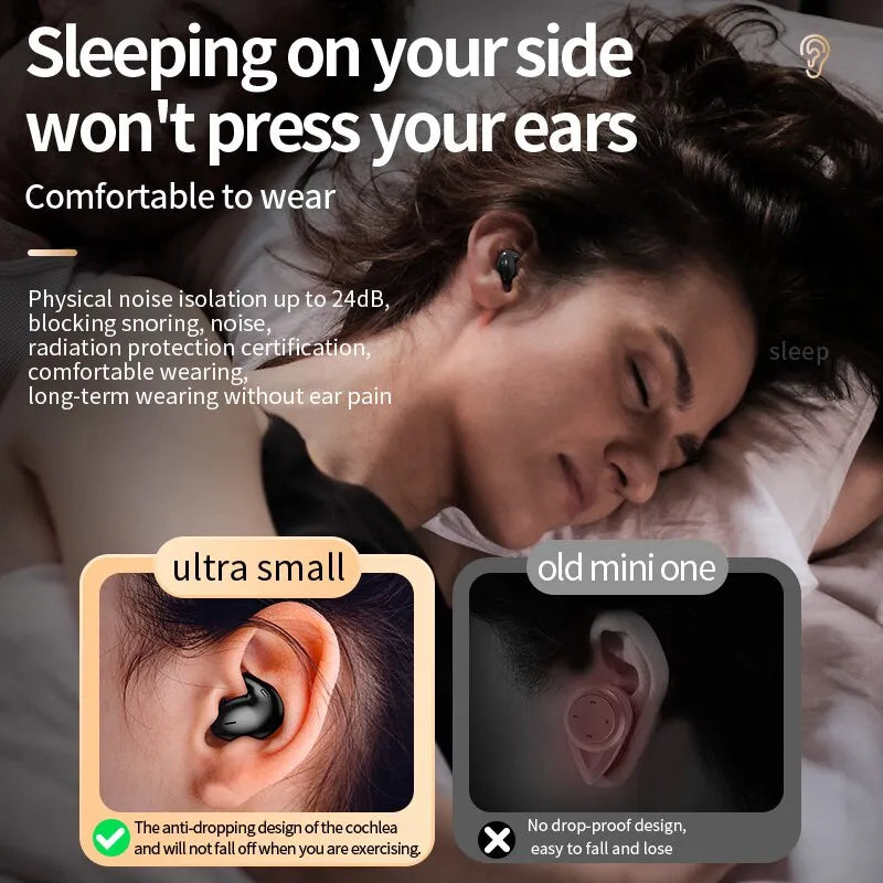 Anti-Slip Noise-Cancelling Wireless Earbuds