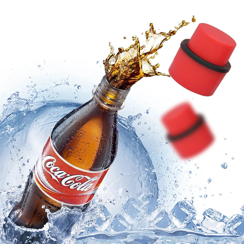5x Bouchons à pression avec date pour bouteille de soda gazeuse sous vide