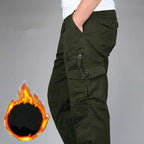 Thermal Military Trousers - Multi-pocket Fleece Lined