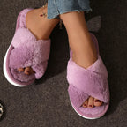 Women's Faux Fur Slippers