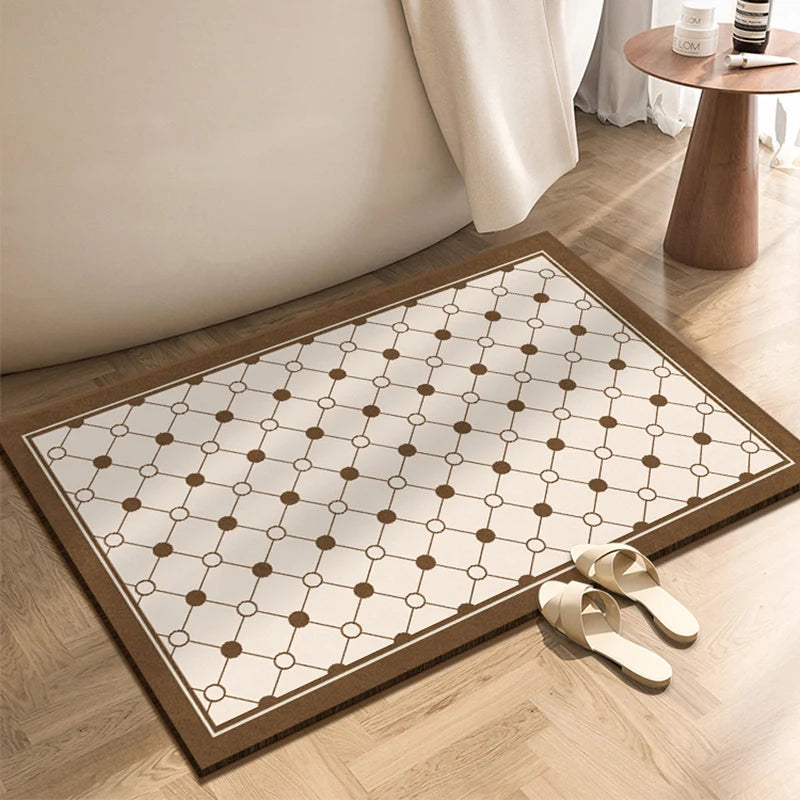 Tapis Douche Innovant - Absorption & Séchage Express