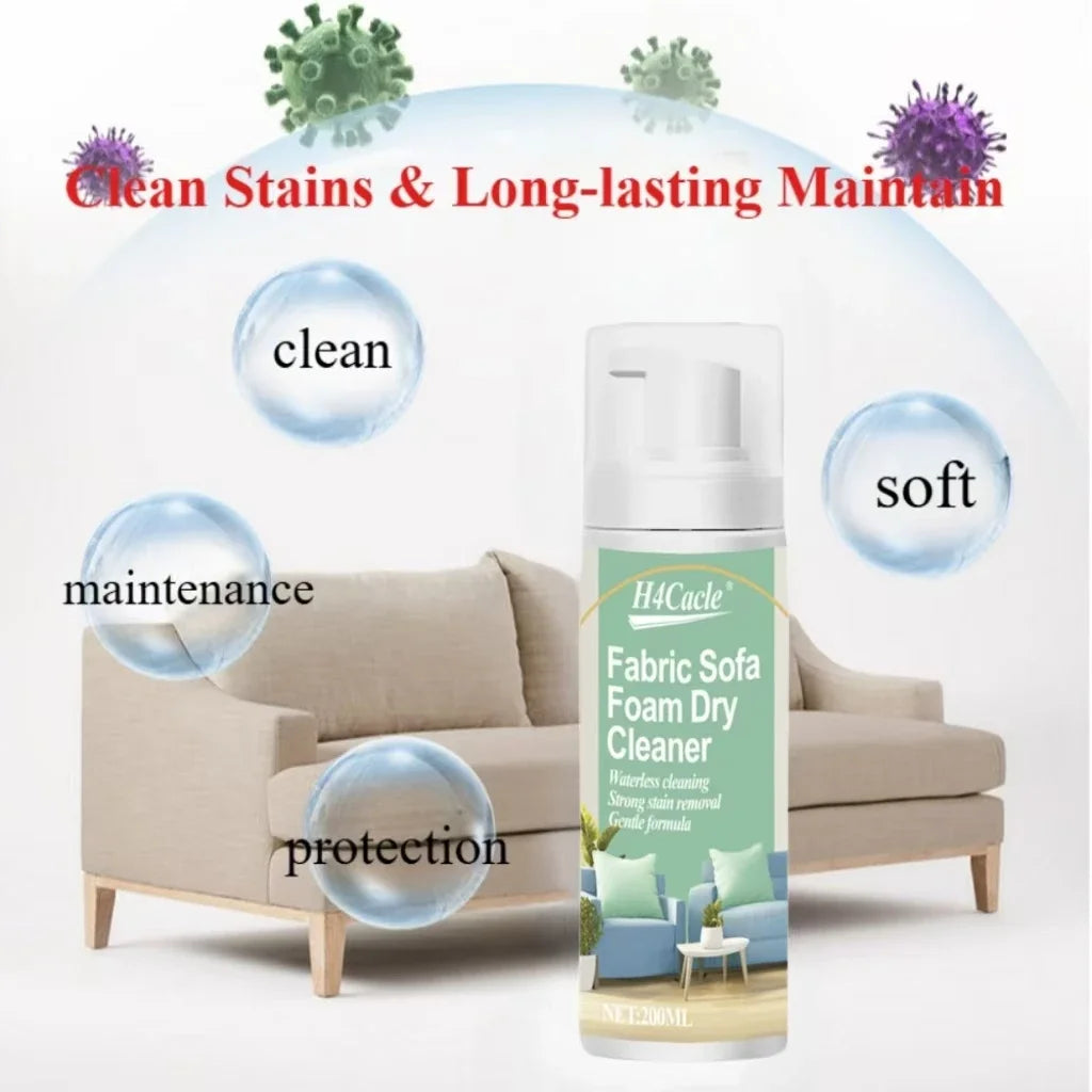 2x Fabric Dry Foam Stain Removers - Mattresses, Sofas, Carpets...