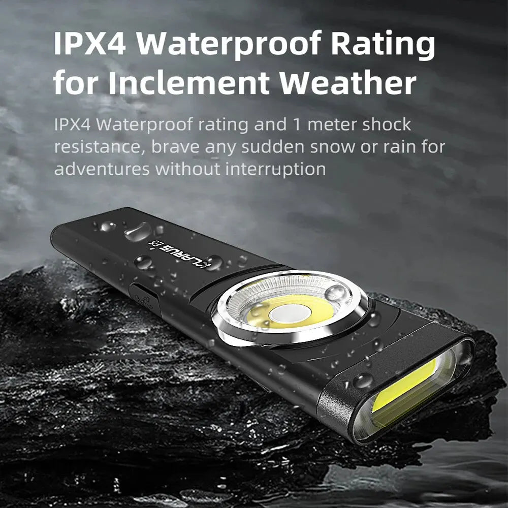 Klarus E5 Flashlight - 470 Lumens ULTRA SLIM 2-in-1