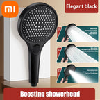 High-Pressure Shower Head with 3 Powerful Spray Settings