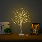 Lampe Arbre Féerique Imitation Bois