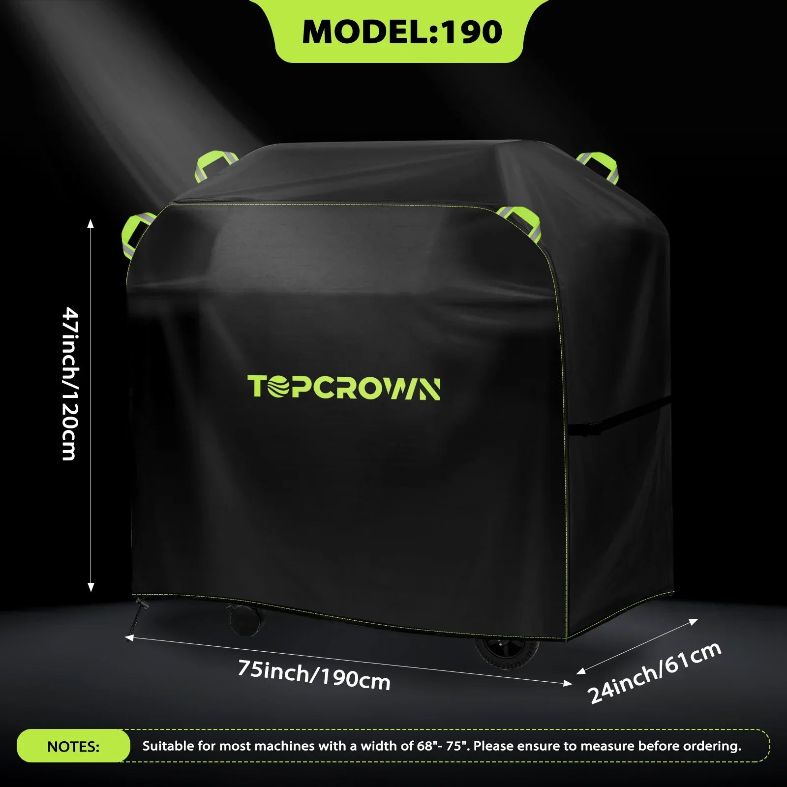 Waterproof UV & Snowproof BBQ Cover