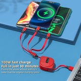 Chargeur 3 en 1 Multi Embouts