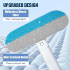 Reusable 4-in-1 Long-Handled Pet Hair Remover Brush — Washable, Dog & Cat, Sofa & Clothing