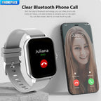 Smartwatch 2025 - Bluetooth Calls & Music