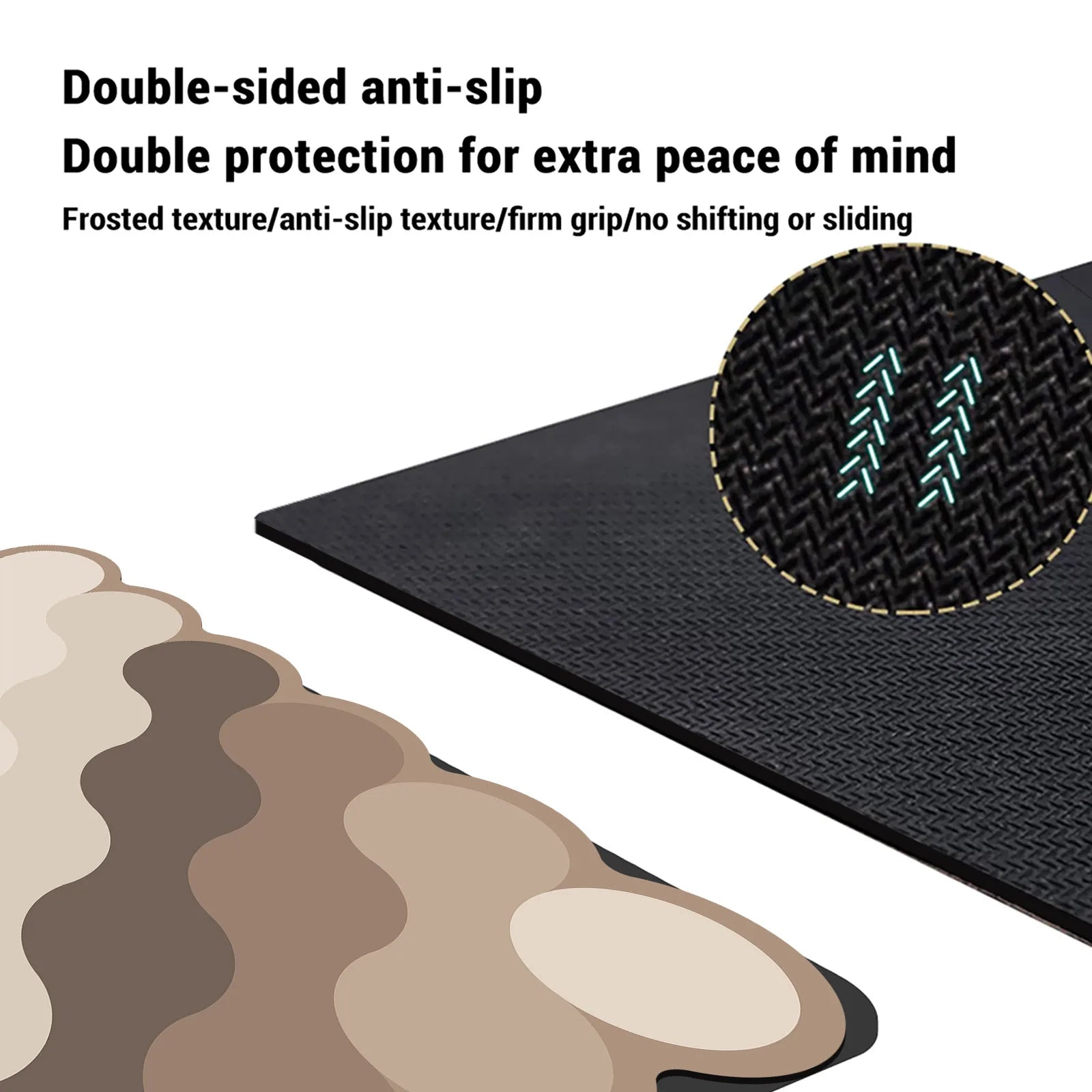Innovative Shower Mat - Absorption & Quick Drying