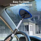 Windscreen Cleaning Tool + 3 Microfiber Cloths and 1 Sprayer