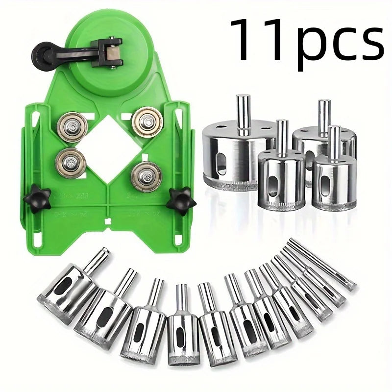 Kit Scie à Cloche avec Guide de Découpe - 11PCS