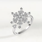 Bague d'anxiété ajustable pour femme