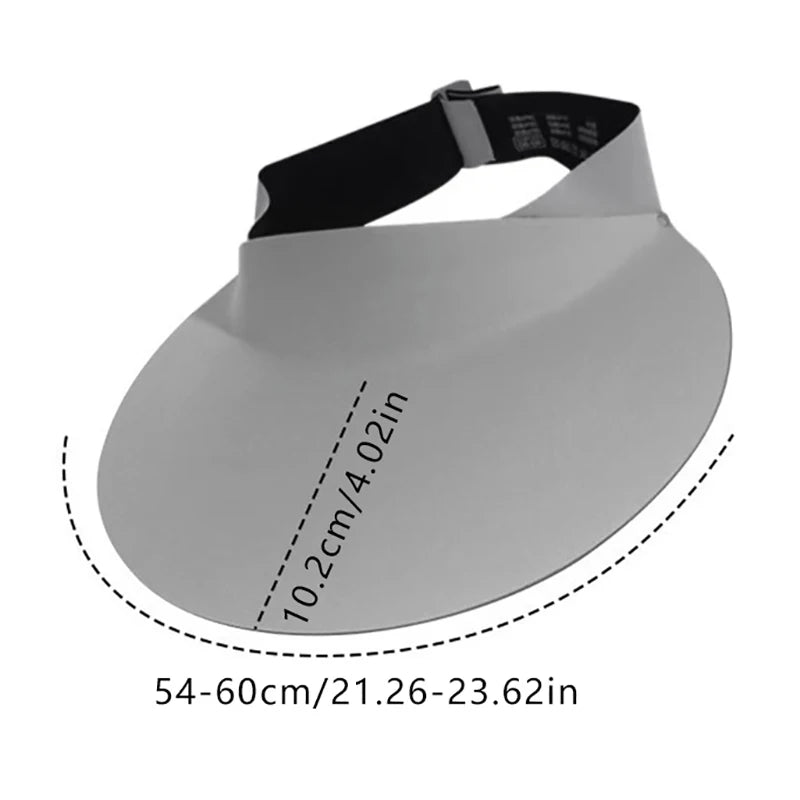 Visière Femme Pliable & Réglable Anti-UV Femme – Large Bord à Séchage Rapide pour l’Été