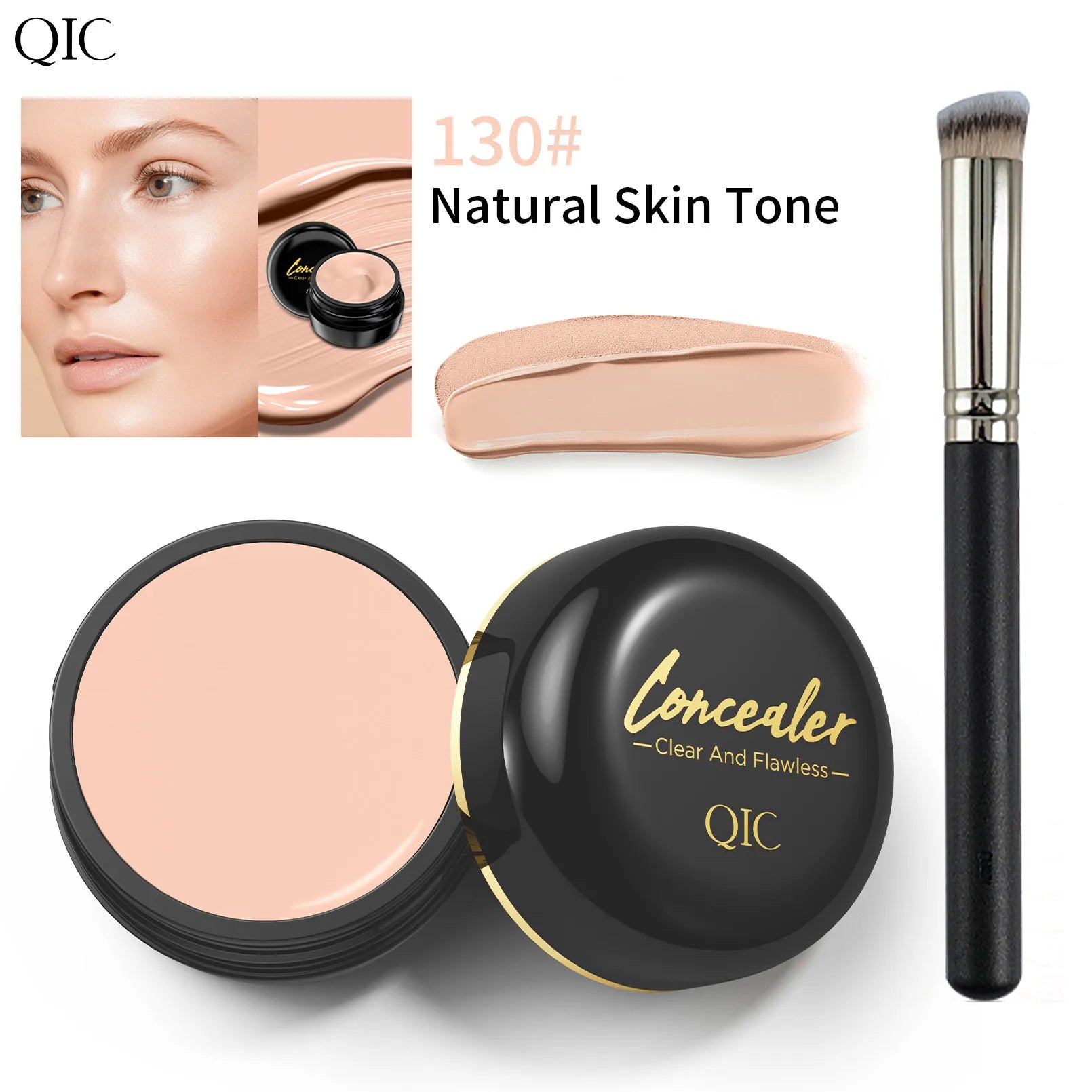 ULTRA-Covering Long-Wear Concealer + FREE Brush