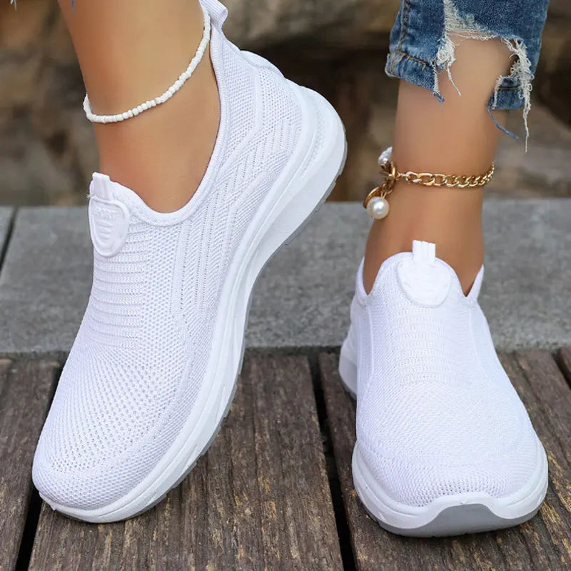 Women's Ultra-Lightweight Breathable & Flexible Loafer-Style Sneakers