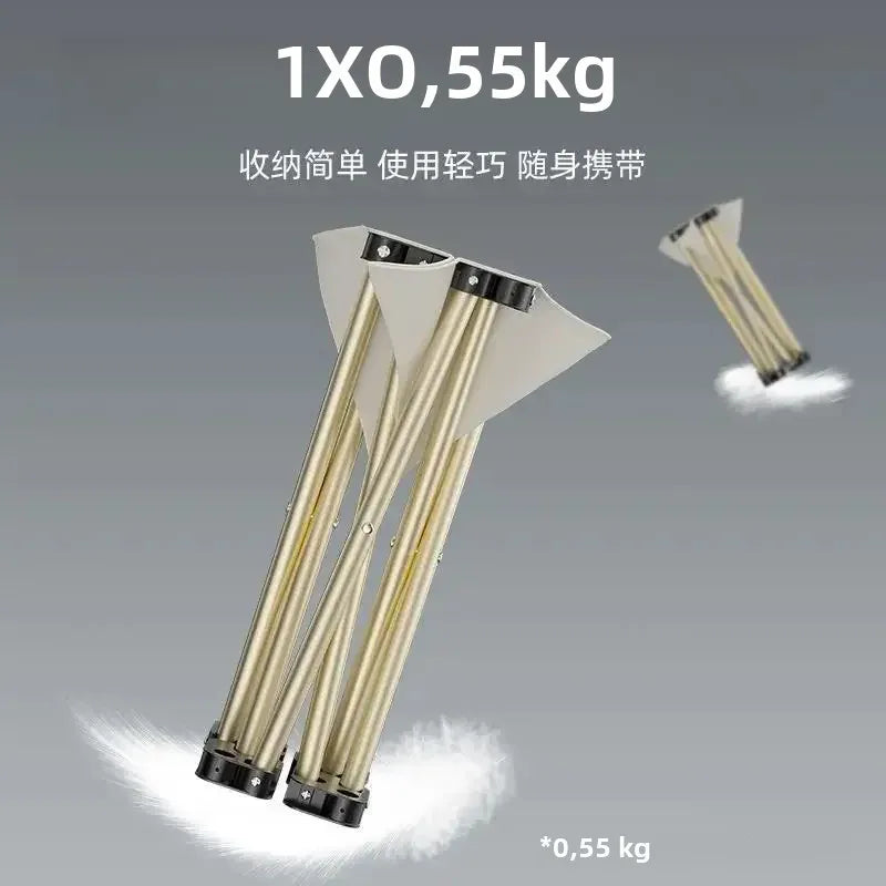 Portable Folding Stool - Side Pocket