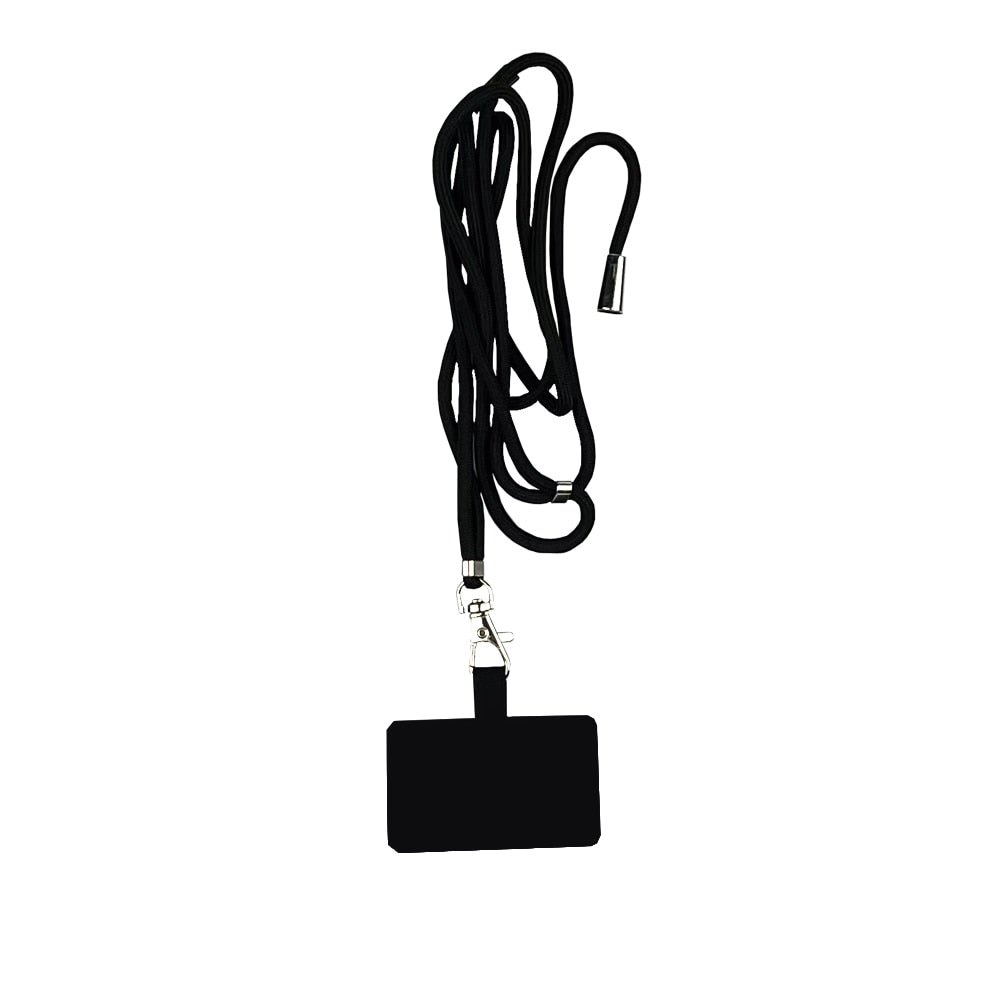 Universal phone lanyard with adjustable strap