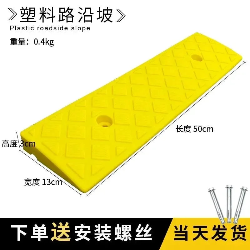 Removable Curb and Step Access Ramp