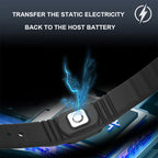 Bracelet antistatique en silicone réglable — étanche, confort quotidien