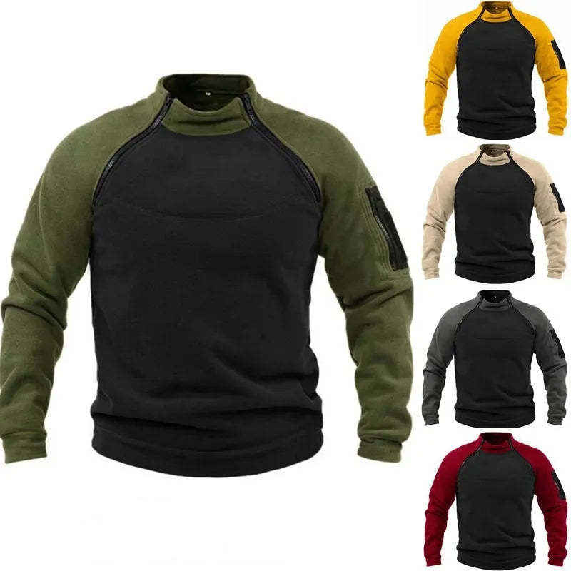 Polaire Bicolore Militaire - Ultra Chaude