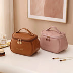 PU Leather Toiletry Bag - Practicality & Large Capacity
