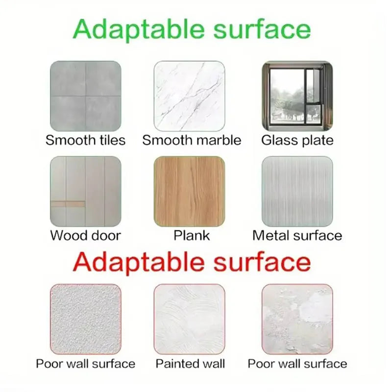 Foldable Wall Shelf No Drilling Required – Space Saving