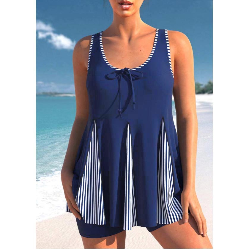 Printed 2-Piece Tankini with Shorts - Summer 2023 Collection