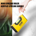 Mini Niveau à Bulle Compact en Aluminium