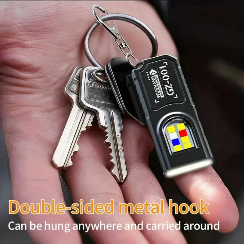 2X Mini LED Ultra-Powerful Keychain Light