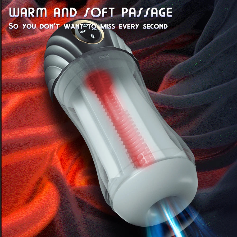 ENJOY SUCK - Vibrating and sucking masturbator for men