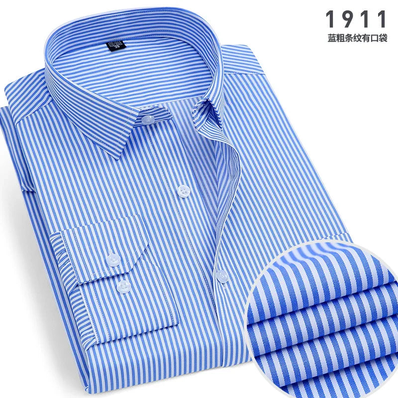 Chemise Classique à Manches Longues - Business & Casual