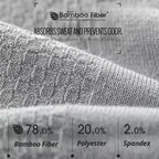 Lot de 5 paires de chaussettes en bambou