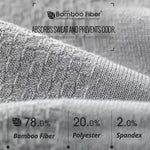 Lot de 5 paires de chaussettes en bambou