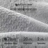 Lot de 5 paires de chaussettes en bambou