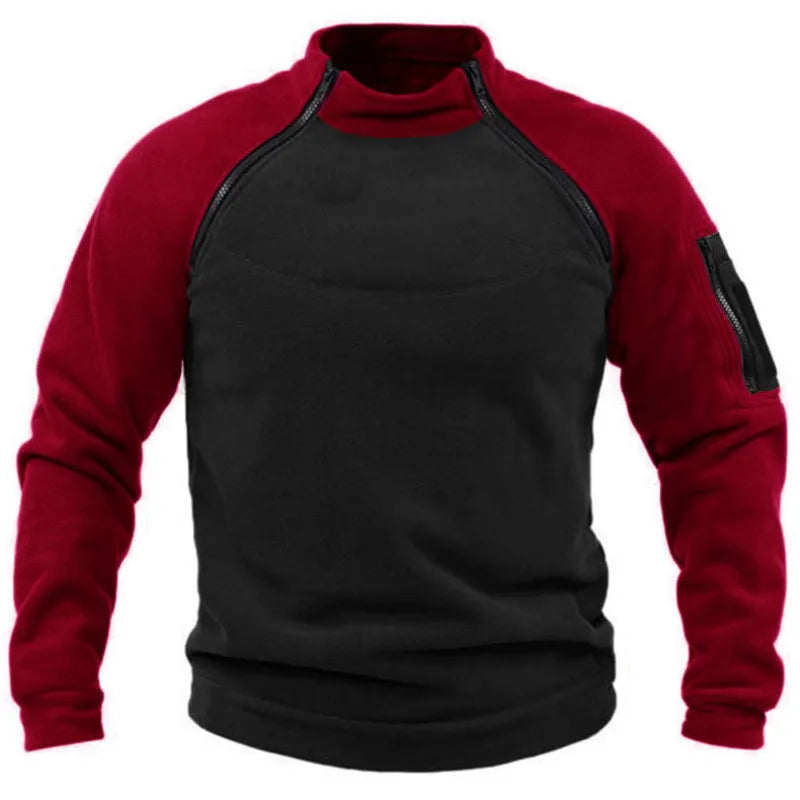 Polaire Bicolore Militaire - Ultra Chaude