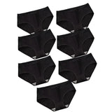 Lot de 7 Culottes en Coton Côtelée à Petit Noeud