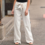 Luna - Pantalon en lin respirant pour femme