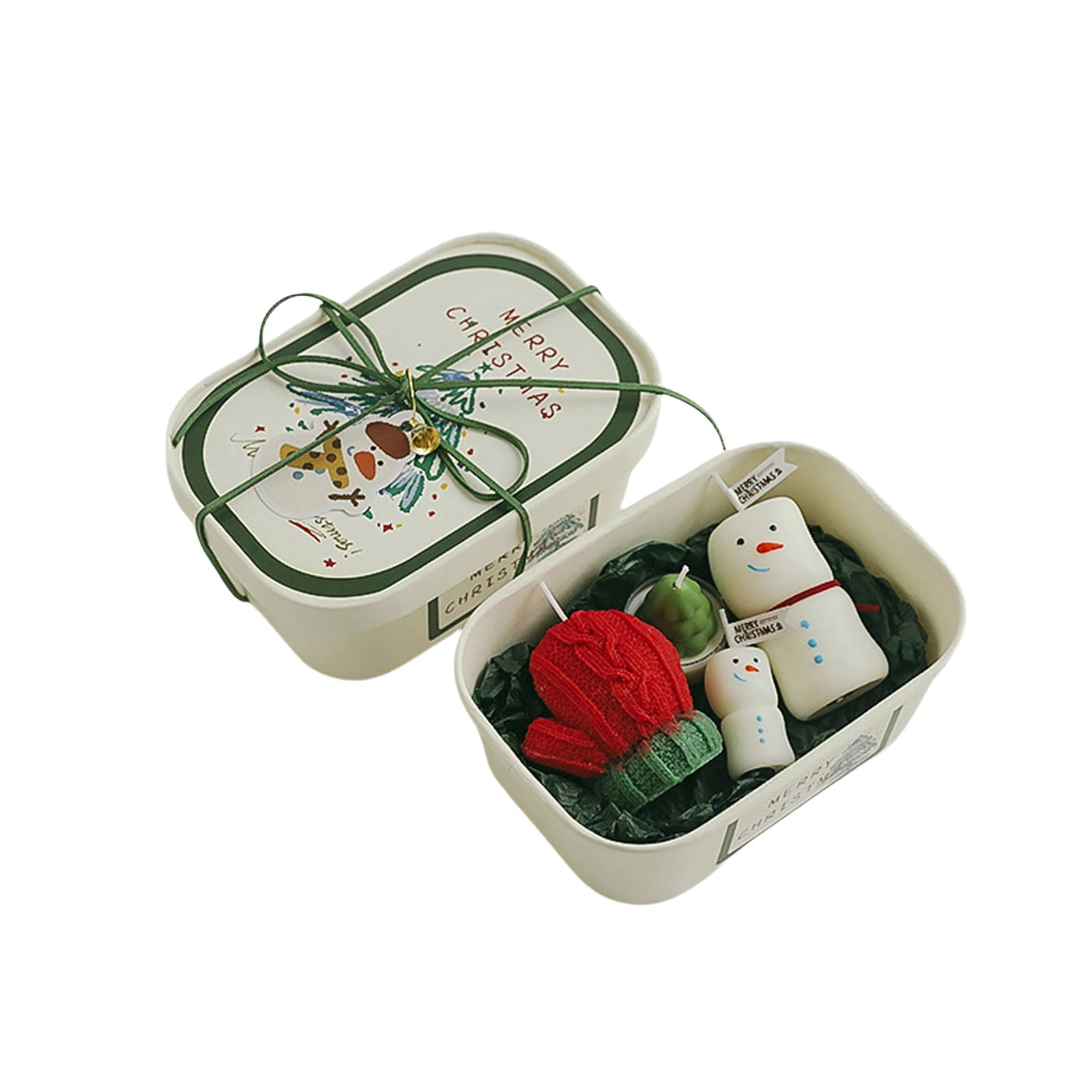 Coffret de Bougies à Offrir Spécial Noël