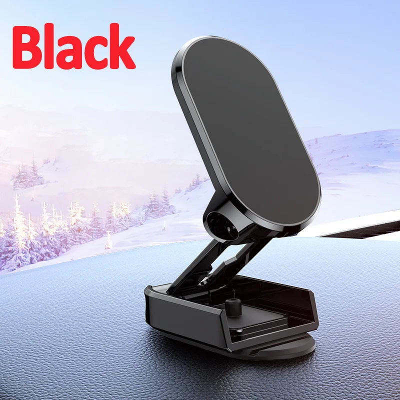 Support Téléphone Magnétique Voiture – 360° Pliable