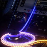 Câble 3-en-1 Lumineux RGB - Charge 66W