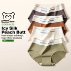 Lot de 4 culottes en soie glacée - confort ultra