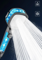 High-Pressure Designer Shower Head - Massaging + Filtering