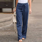 Luna - Pantalon en lin respirant pour femme