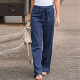 Luna - Pantalon en lin respirant pour femme