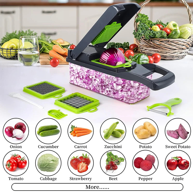FAST - 16-in-1 Ultra-Fast Vegetable Chopper
